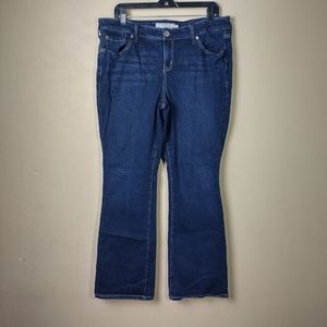 Torrid Women's Size 18 R Slim Boot cut Jeans  Blue 99%‎ Cotton